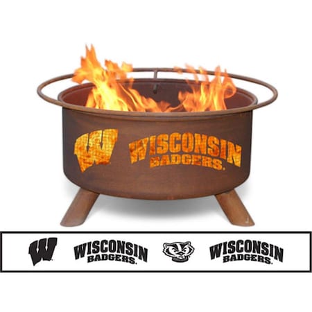 Patina Products University of Wisconsin Fire Pit PA434444